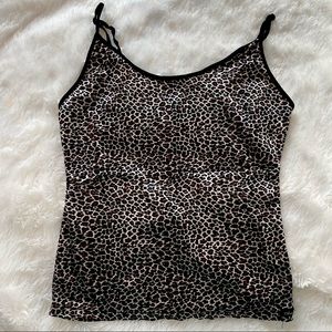 Cheetah cami top